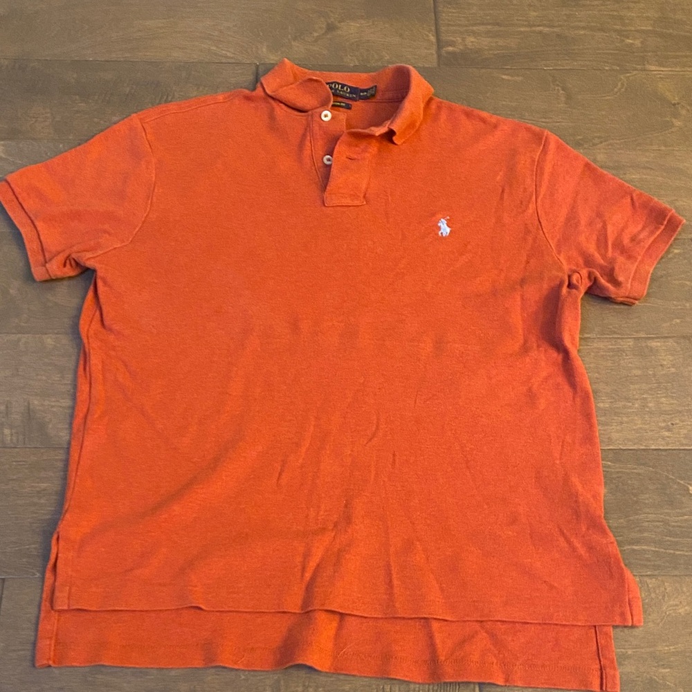 Polo by Ralph Lauren Men's Vibrant Orange Polo Shirt
